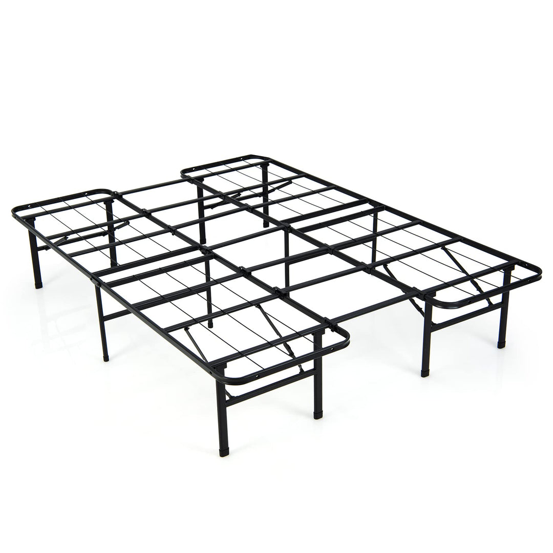 Giantex Twin/Full Size Portable Bed Frame Steel Platform Bed