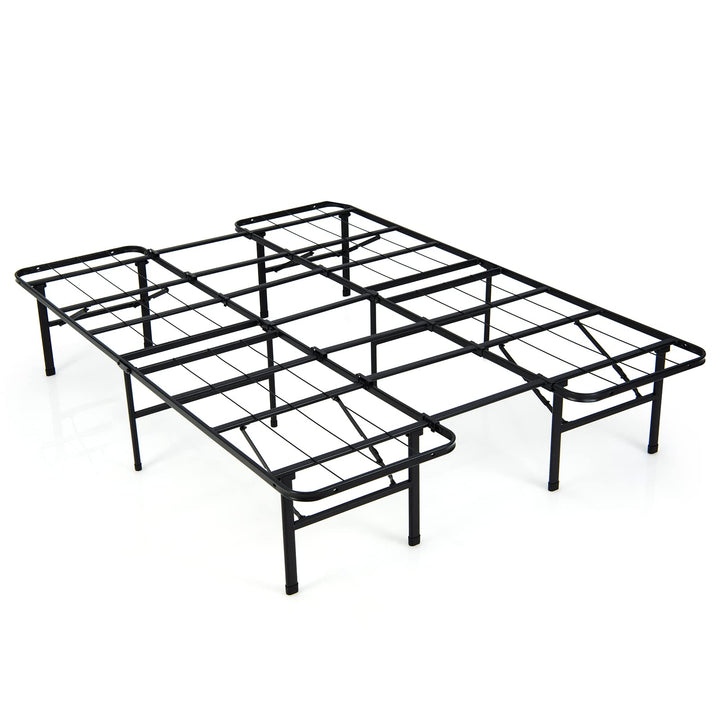 Giantex Twin/Full Size Portable Bed Frame Steel Platform Bed